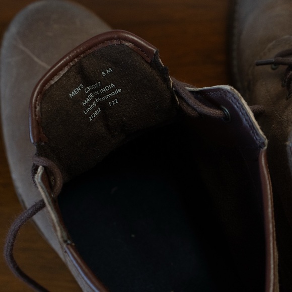 Cole Haan - Distressed Leather ankle boot